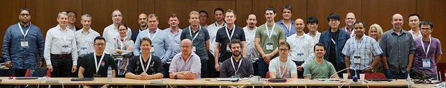 Photo of Web Payments Working Group at their 20 Sep 2016 face-to-face meeting; photo by Adam Roach.