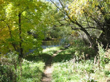 The Boulder Creek a short walk from the office