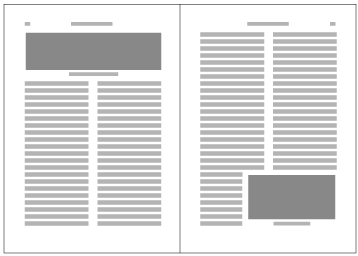 Example of illustration stretching across several columns